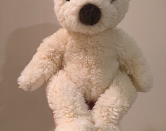 1996 TY beanie buddy fluffy Teddy bear