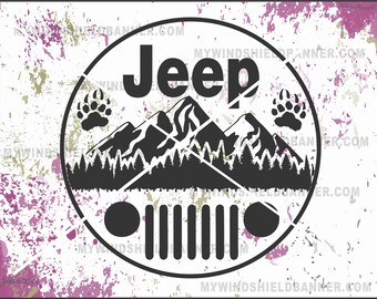 Free Free 252 Jeep Mountain Svg SVG PNG EPS DXF File