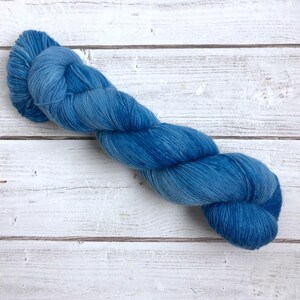 I Just Blue Myself - Arrested Development - Hand Dyed MCN Fingering Yarn - Superwash Merino/Cashmere/Nylon Blend - 435 Yards - 100 Grams