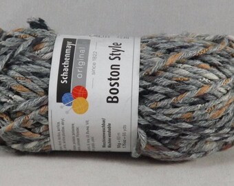 Skein of Mittelgrau Original Boston Style Yarn - Schachenmayr
