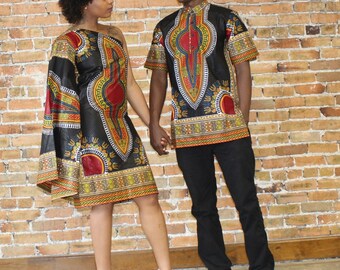 Dashiki Couple Set