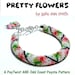 Julie Ann Smith Designs PRETTY FLOWERS Peytwist and Odd Count Peyote Pattern
