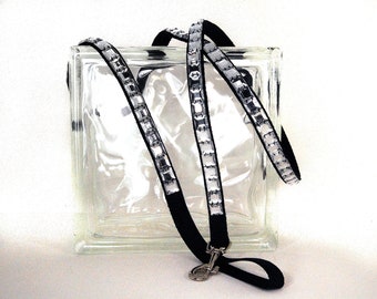 Black Rhinestone Leash