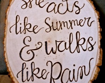 Wood Burned Train Lyrics