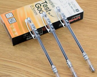 China 12 PCS 0.5mm Black Gel Ink Pen 、Zhi Xin、Lovein