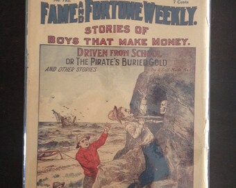 Rare Dime Novel Fame and Fortune Weekly 1920