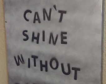 Stars can't shine without darkness