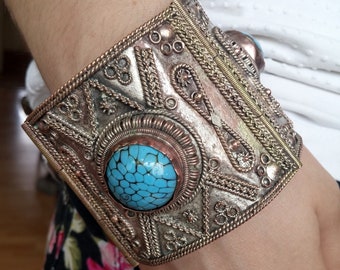 Victorian Cuff Bracelet 19th century ( Discount 20 % )