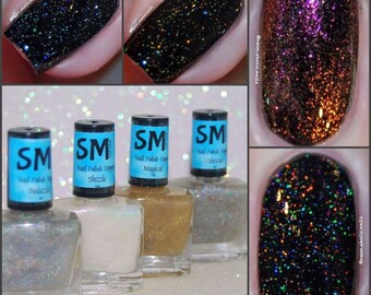 Nail Polish Toppers/ Holographic/ Colour Shifts/ SM Nail Polish