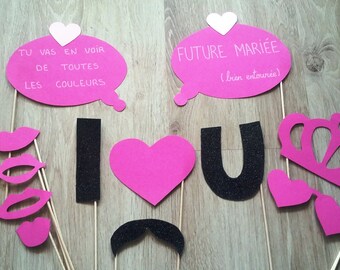 Accessories photobooth x 12 Bachelor bachelorette party, bachelorette party, bachelorette party