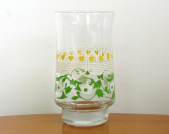 Vintage Swanky Swig Daisy Glass