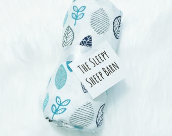 Botanical Swaddle - Botanical Baby Blanket - Woodland Swaddle - Woodland Baby Blanket - Muslin Swaddle - Muslin Baby Blanket