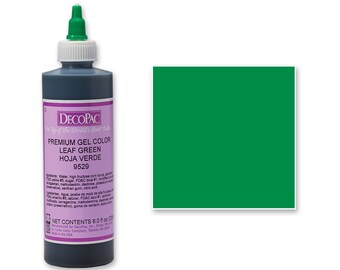 8 OZ Bright Green Premium Food Coloring Gel/ Green Gel Food 8 OZ Bright Green Premium Food Coloring Gel/ Green Gel Food
