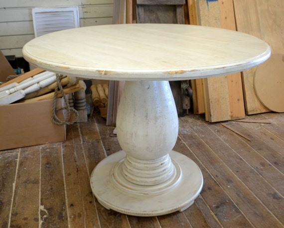 round inch diameter table 36 Round Huge inch 42 Solid Pedestal Tear Drop Table Pedestal