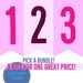 Pick-A-Bundle - Classic Happy Planner - 3 Kits for 1 Great Price!!