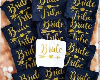 Bride-Bride Tribe shirt-Bridesmaid Gift-Best Seller Shop-Wedding-Bachelorette shirts-Bridal Party-Wedding Party-Bridesmaid-Custom T shirts