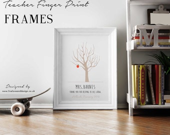 Teacher Finger Print Frame
