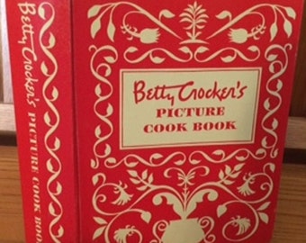 Betty Crocker's Picture Cook Book 1950 1st/1st Five Ring Binder
