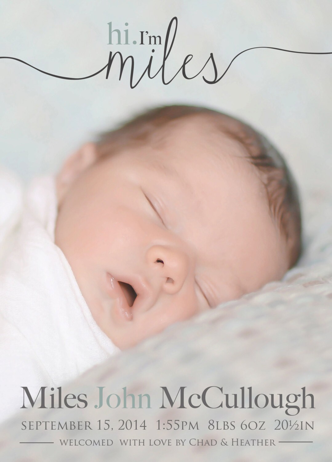hi birth announcement photo baby announcement baby girl girl baby announcements