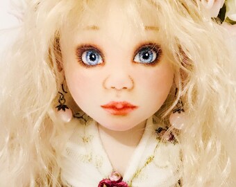 BJCD - 40 cm face painted cloth doll