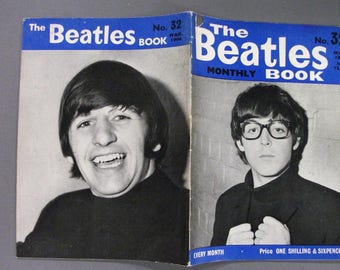 Original March 1966 The Beatles Monthly Book #32