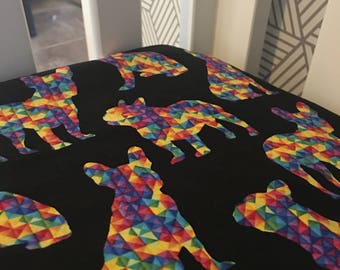 French Bulldog Crib Sheet