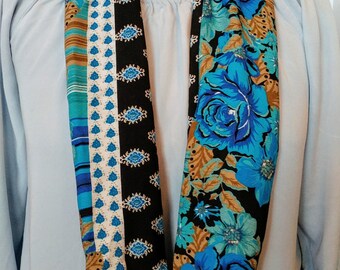 Spring Floral Infinity Scarf