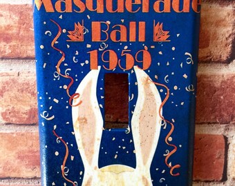 Bioshock Masquerade Ball Poster light switch cover plate home decor