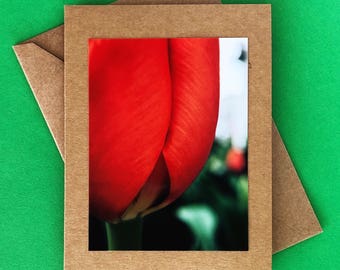Handmade note card - Easter card - greeting card - blank card