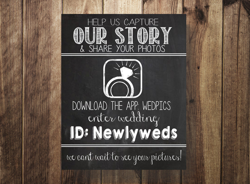 Wedpics Sign Wedpics login Wedding Hashtag Instagram