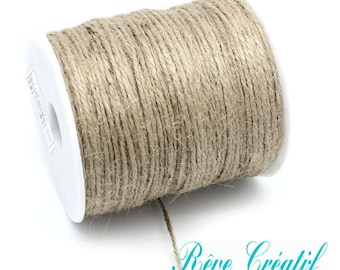 5 meters Colored Hemp Cord, for Jewelry Making, Tan, 2mm