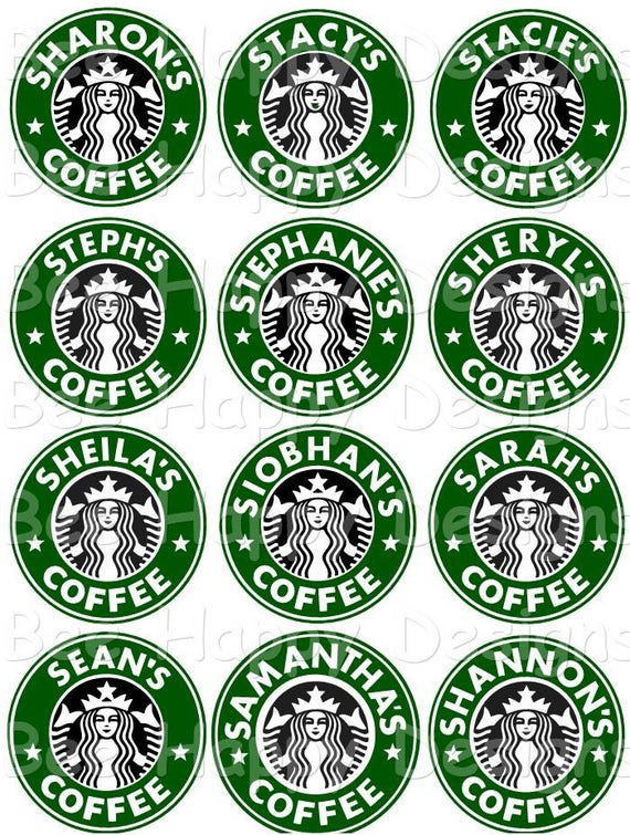 Starbucks Logo SVG Choose your S Name Logo