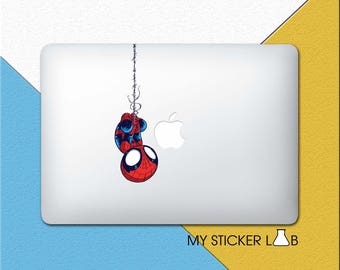 spiderman sticker MacBook Decal marvel MacBook Sticker spider man sticker Laptop Sticker Laptop Decal avengers superhero MacBook Pro  BN_820