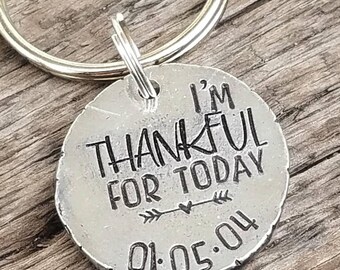 Personalized Hand Stamped Sobriety Coin Reery Anniversary Gift Sober Birthday Alcoholics Anonymous