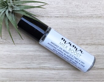 Milk Boost Mama Oil // Lactation Essential Oil / Aromatherapy Roller Bottle / DoTerra / Young Living / Breastfeeding Supplement / Nursing