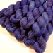 Mini Skeins, Hand Dyed Yarn, Sock Weight 4 Ply Superwash Merino Wool Yarn - Cobalt - Knitting Sock Yarn, Semi Solid Blue, Indie Dyer