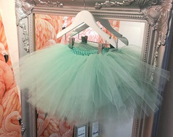 Mint Green Tutu Skirt