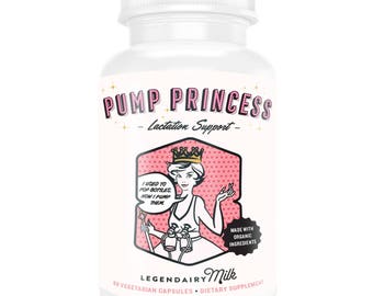 Pump Princess Organic Lactation Herbal Supplement