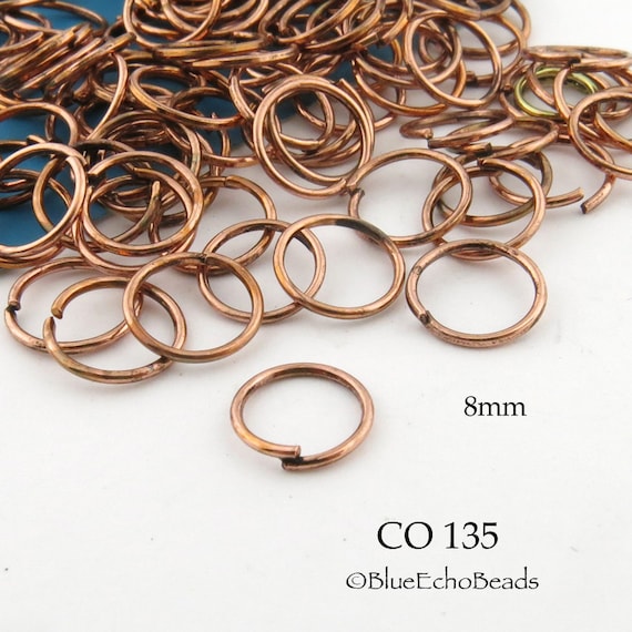 Shiny Copper Jump Rings Shiny Copper Jump Rings
