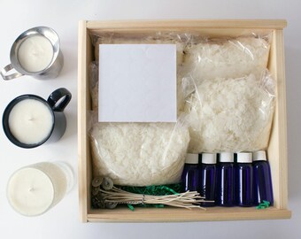 Comment faire des bougies. Kit de fabrication de bougie soja. Kit bougie. Kit de bricolage de bougie. Kit de fabrication de bougie. Kit de bricolage pour les adultes. Faire des bougies à la maison.