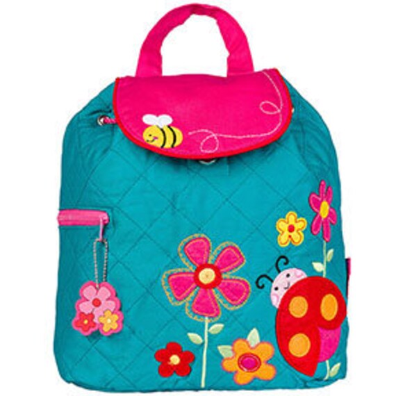 Stephen Joseph Quilted Ladybug Backpack