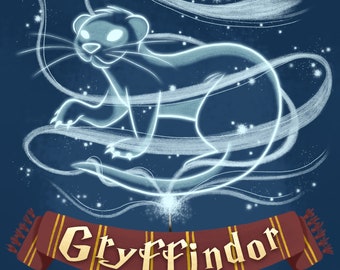 Custom Patronus Illustration