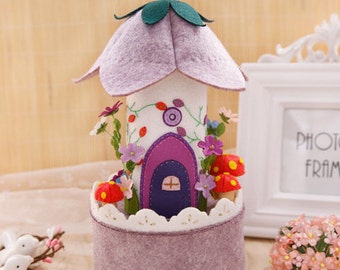 PDF Pattern & Instructions Jungle Fantastic Hut Music Box