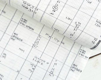 Architextures - Ledger(Grey/White Background) - Carolyn Friedlander - Robert Kaufman