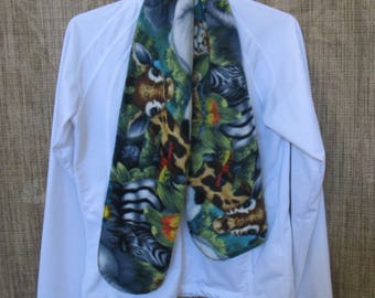 Jungle Babies Fleece Scarf