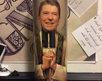 St Ronald Reagan Prayer Candles