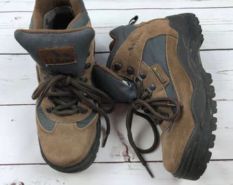 VTG LL Bean Gore Tex Hiking Work Boots Outdoor Size Womens 6.5