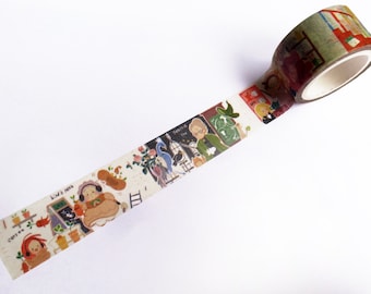 Limited Edition Harry Potter Kawaii Washi Tape Roll