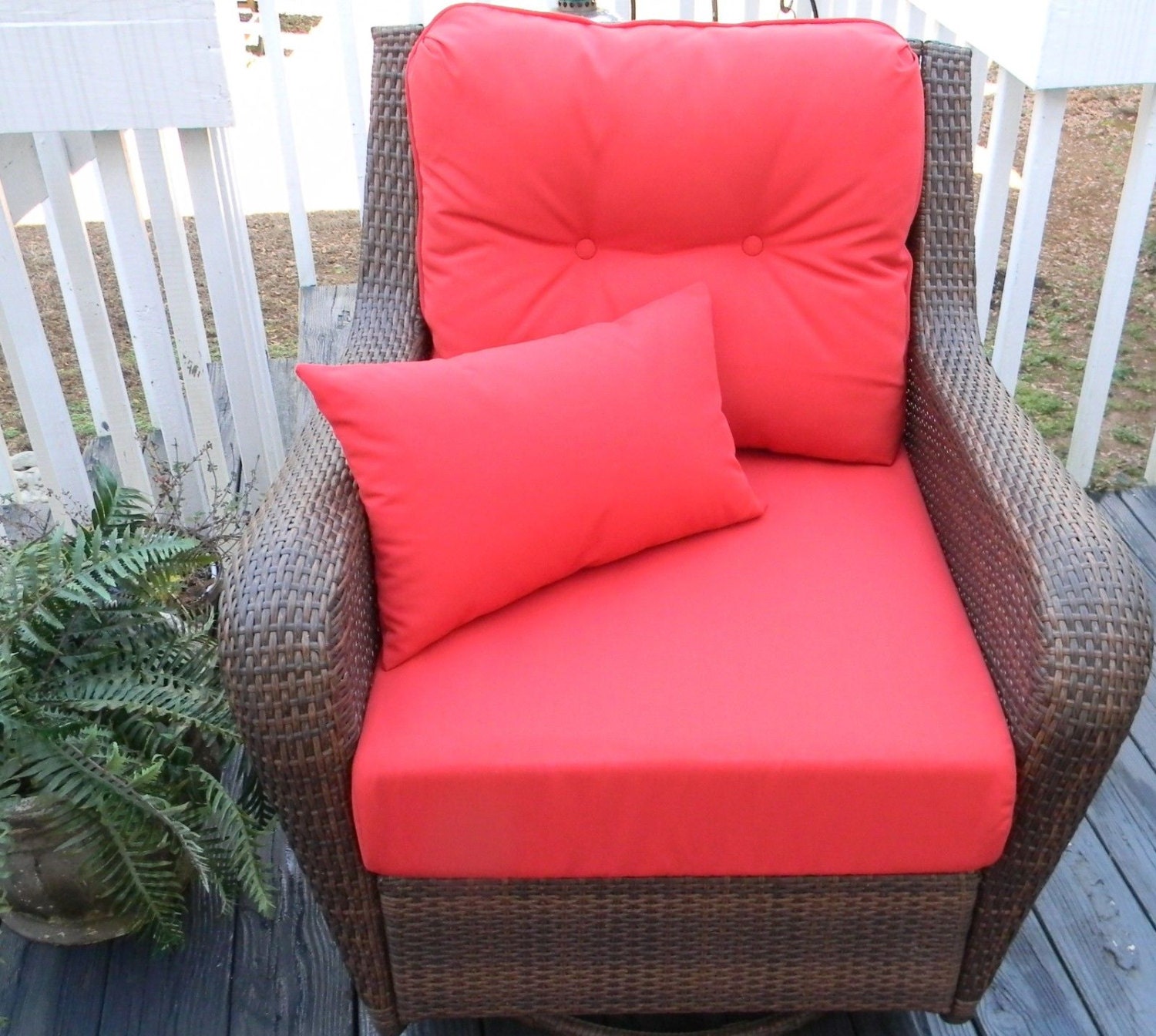 Indoor / Outdoor Cushions for Deep Seating-Seat & Back Indoor / Outdoor Cushions for Deep Seating-Seat & Back