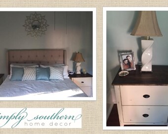 Two Drawer Nightstand